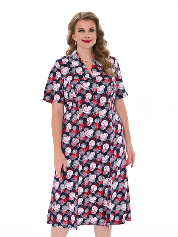 4536 Халат на пуговицах