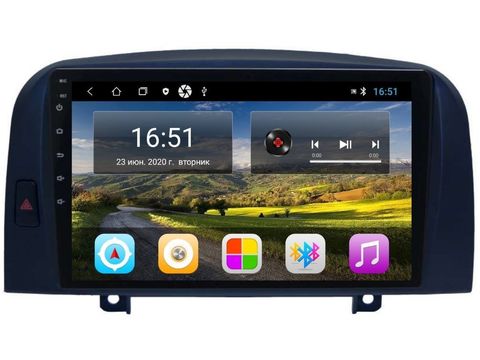 Магнитола Hyundai Sonata NF (2004-2008) Android 11 2/16GB IPS модель CB-3403T3L