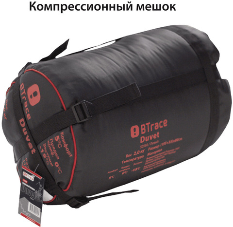 Картинка спальник Btrace Duvet  - 4