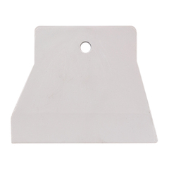 Шпатель резиновый белый 100мм, БИБЕР 35268 ---