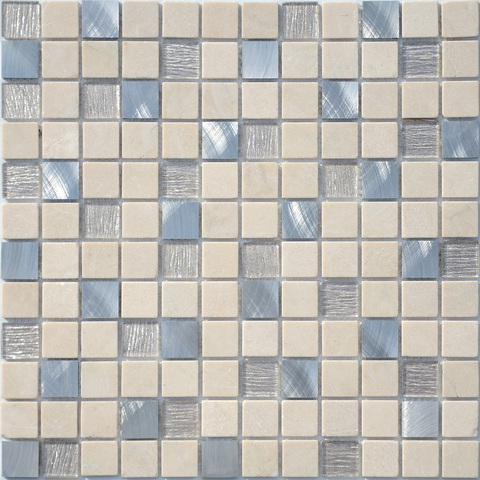 Мозаика LeeDo: Cream Velour 29,8х29,8x0,4 см (чип 23x23x4 мм)