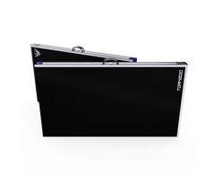 Теннисный стол DFC TORNADO Home Compact для помещения, черный, складной