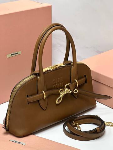 Сумка MIU MIU Aventure, коричневая