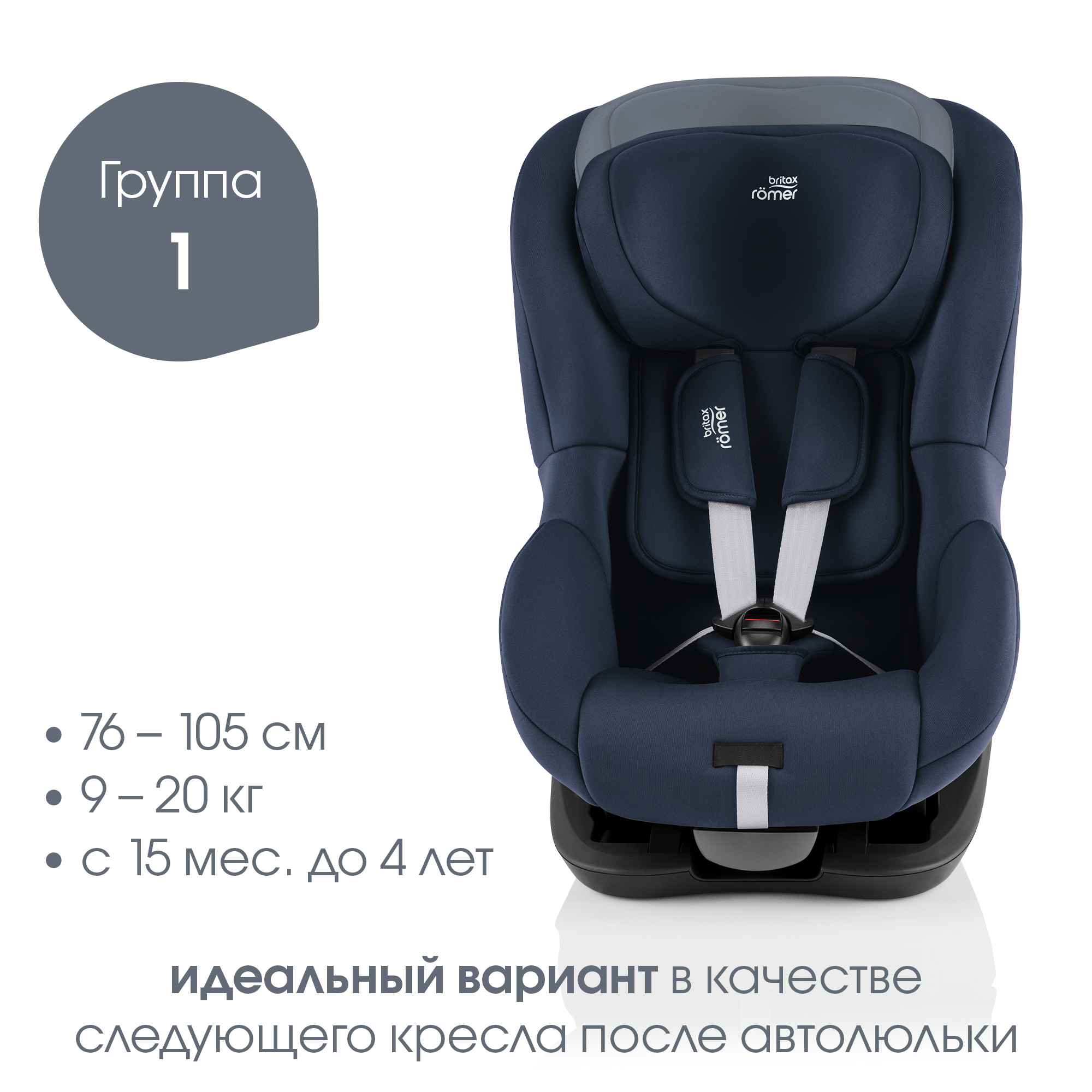 Britax Roemer KING PRO, Night Blue