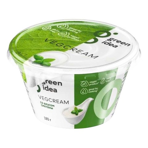 Green idea Крем со вкусом сметаны 