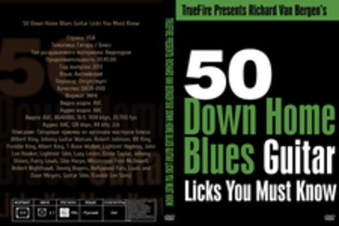 TrueFire Presents: Richard Van Bergen's50 Down Home Blues Guitar Licks You Must Know