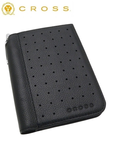 Кожаная записная книжка Cross Jotter, Autocross Leather Collection ™, Black (AC131-1)
