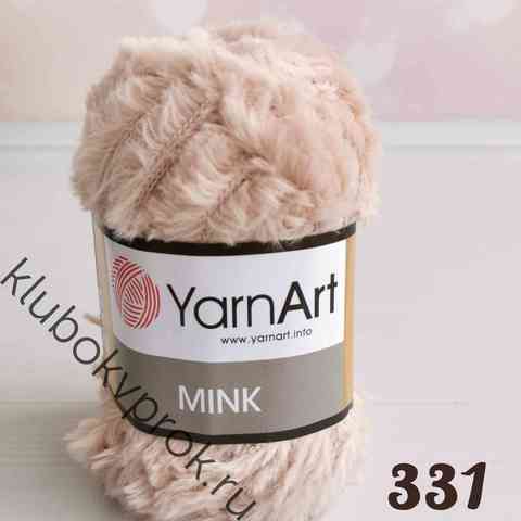 YARNART MINK 331, Светлый бежевый