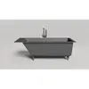 Salini CASCATA 170x75 104113MRF Ванна встраиваемая S-Sense, матовый, RAL полностью. (только светлые оттенки)