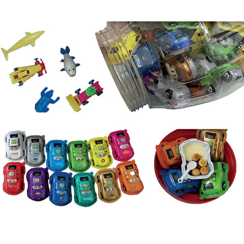 Сладкий набор с игрушкой-сюрпризом Mini Car 1кор*6бл*60шт,8г