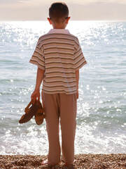 Брюки широкие Mjölk Clay, из муслина