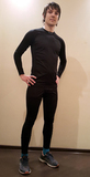 Комплект термобелья с ветрозащитой Nordski Active Pro WS 22-23 Black
