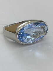 Топаз 266 (кольцо из серебра)