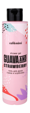 CAFE MIMI  Гель для душа Гуава и клубника 300мл