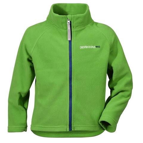 Куртка для детей Didriksons Monte kids - Kryptonite green (зеленый)