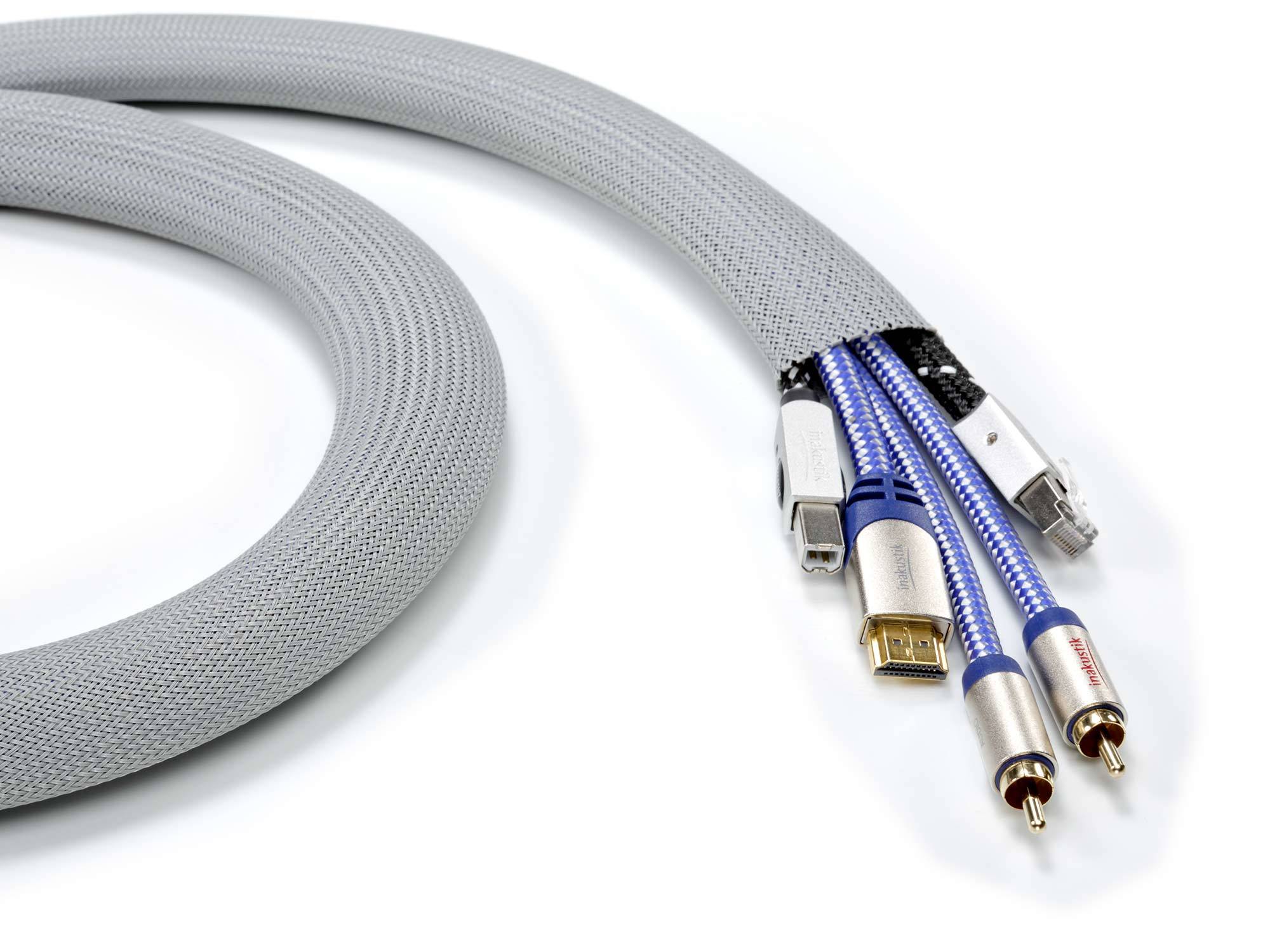 Inakustik Premium Cable Conduit 25-38mm, 38 m, 009210032