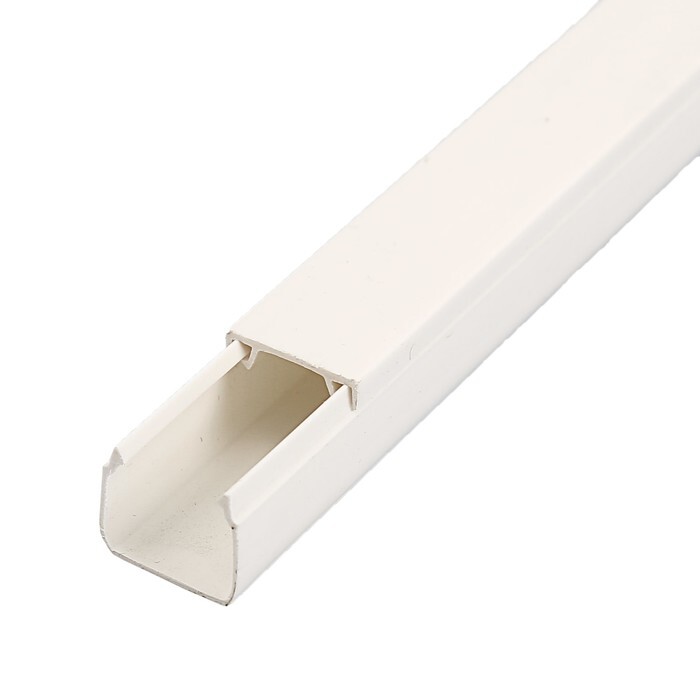 Кабель-канал IEK ECOLINE, 16х16 мм, L=2000 мм, пластик, белый (арт ...