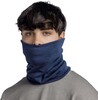 Картинка шарф-труба Buff Wool heavyweight Solid Night Blue - 4