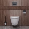 Унитаз подвесной безободковый с сиденьем CEZARES RELAX CZR-3806-53-TH-TOR/SC