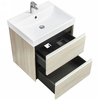 Roca A857613512 Roca   A857613512 Ona Тумба под умывальник подвесная, 2 ящика, 585x450x565 мм, светлый дуб