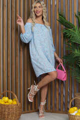 Платье Влюблена в лето (голубое) П13384-10М LT Collection