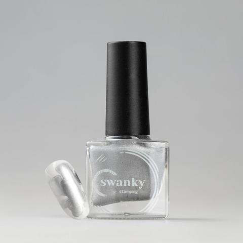 Акварельные краски Swanky Stamping, PM 04, серебро, 5 мл.