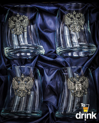 Подарочный набор стаканов для виски «Русский мамонт», фото 2