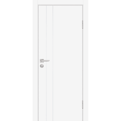 Купить Межкомнатная дверь экошпон Profilo Porte P-14 белая кромка ABS глухая