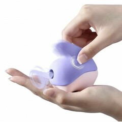 Вакуумный клиторальный стимулятор с вибрацией Unicorn от Magic Motion фиолетовый