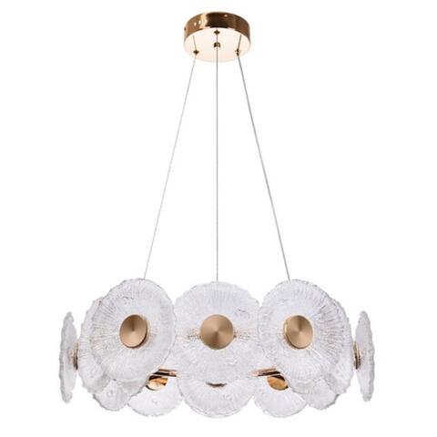 Подвесная светодиодная люстра Arte Lamp CHERISH A2097LM-90GO