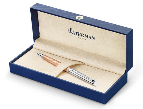 Ручка шариковая Waterman Hemisphere Deluxe Rose Wave CT (2043234)