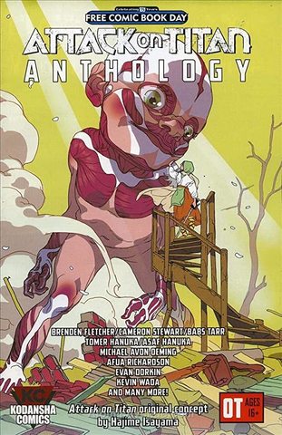 Attack On Titan Anthology. Free Comic Book Day