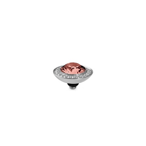 Шарм Qudo Tondo Deluxe Rose Peach 647034 R/S цвет розовый, бежевый, серебряный