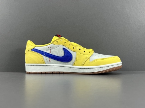 Travis Scott x Air Jordan 1 Low OG 'Canary' 
