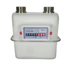Счетчик газа Счетприбор СГД-G 4 ТК левый 1 1/4" с термокорректором (г.Орёл)