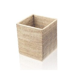 Decor Walther 0927391 Decor Walther Basket QK Корзина для бумаги 25x25x30см, цвет: ротанг светлый фото