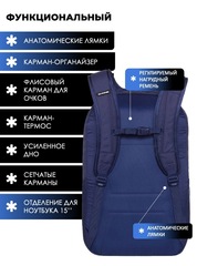 Рюкзак городской Dakine Campus L 33L Naval Academy - 2