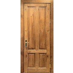 Межкомнатная дверь Авиано массив дуба с сучком венге глухая