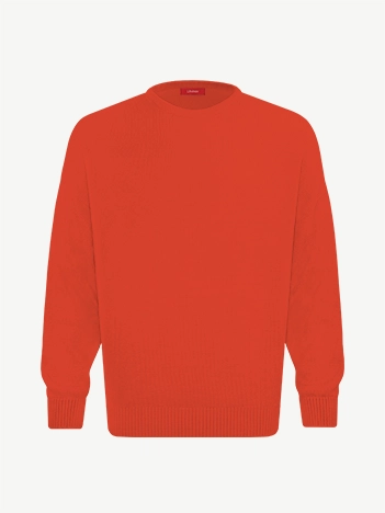 Джемпер оверсайз из экохлопка