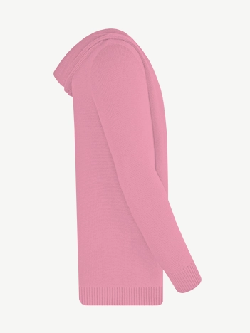 Кардиган с капюшоном из мягкой шерсти