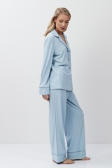 Пижама женская со штанами ARUELLE BREA | Светло-голубой