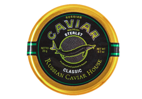 Икра черная стерляжья "Классик", 20г