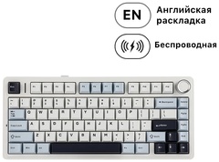 Клавиатура AULA F75 белый