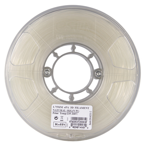 Катушка пластика ePA ESUN натуральная 1.75 мм 1 кг