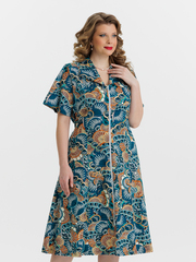 4503В Халат на молнии