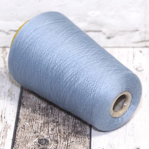 Кашемир с шелком Loro Piana ROYAL 2/58 голубой