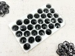 Стразы пришивные хрусталь, d 14 мм, глубокий синий