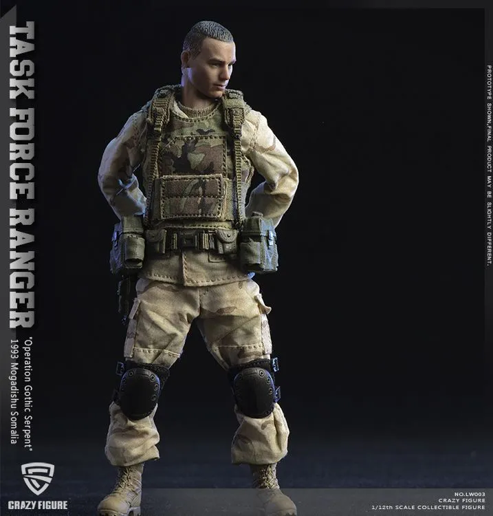 Фигурка Сержант Мэтт Эверсманн из фильма Падение Чёрного ястреба 1/12