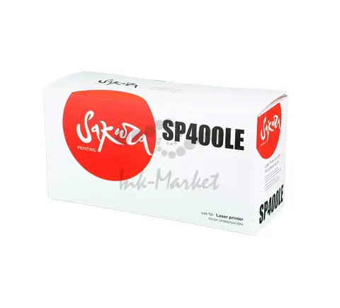Картридж Sakura SP400LE для Ricoh, черный, 2500 к.