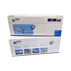 Совместимый картридж CE271A для HP СLJ CP5525 15000K Cyan Gray Box